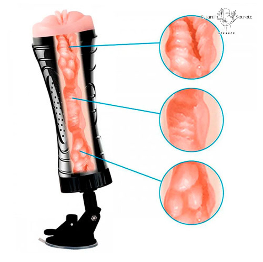 Masturbador realista para pene forma Vagina Hands Free The Champion 5 Masturbador realista para pene forma Vagina Hands Free The Champion