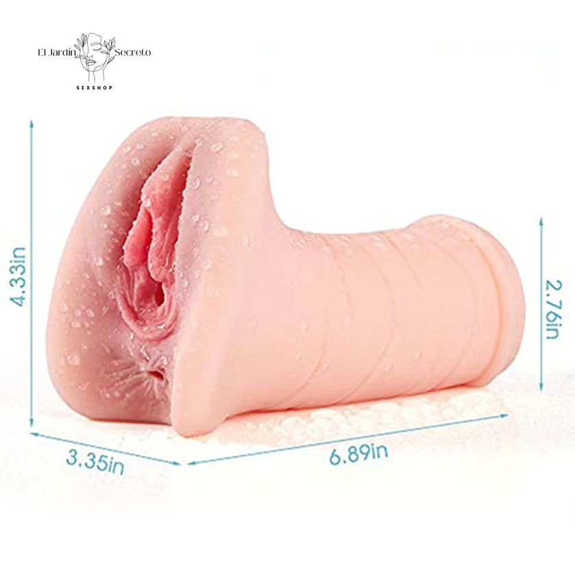 Doble Masturbador para pene forma Vagina y Ano Realistic Masturbator 4 Doble Masturbador para pene forma Vagina y Ano Realistic Masturbator