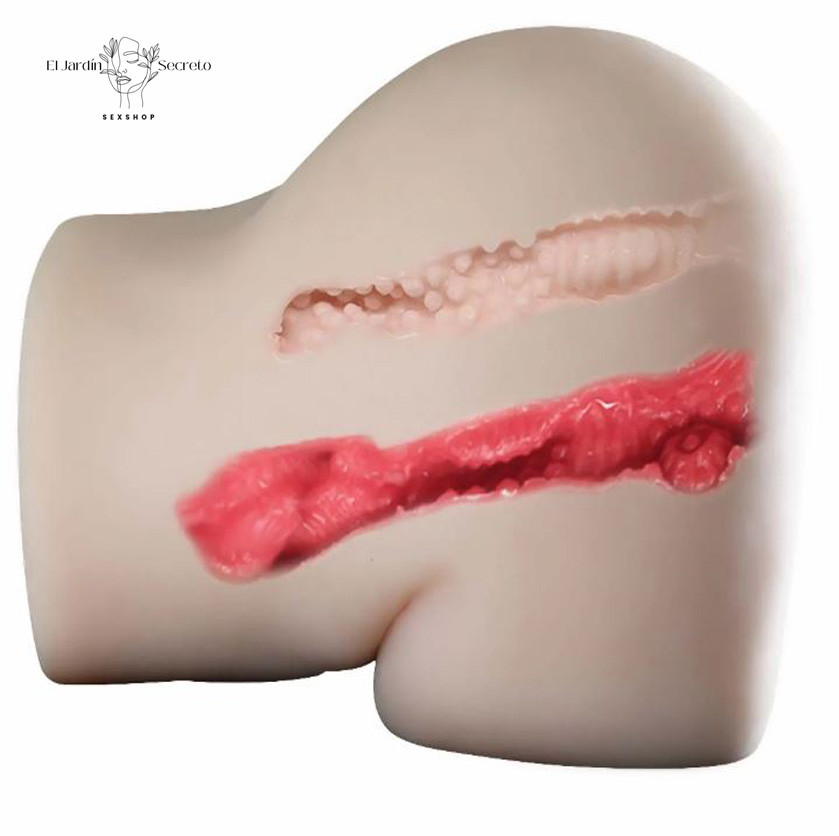Masturbador para pene forma Nalgas para Sexo Vaginal y Anal 3 Masturbador para pene forma Nalgas para Sexo Vaginal y Anal