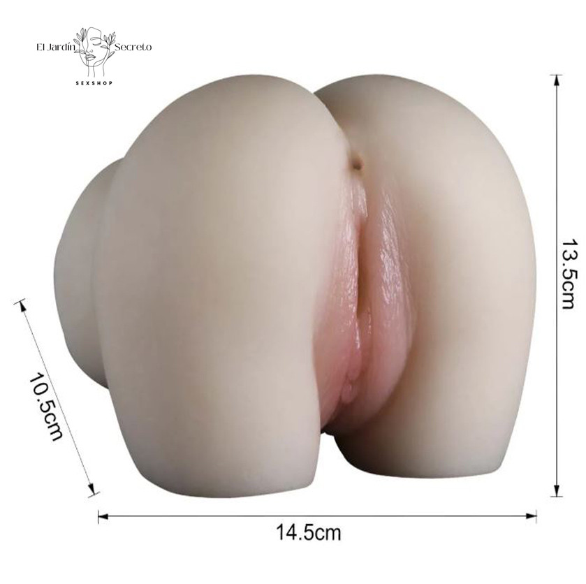 Masturbador para pene forma Nalgas para Sexo Vaginal y Anal 4 Masturbador para pene forma Nalgas para Sexo Vaginal y Anal