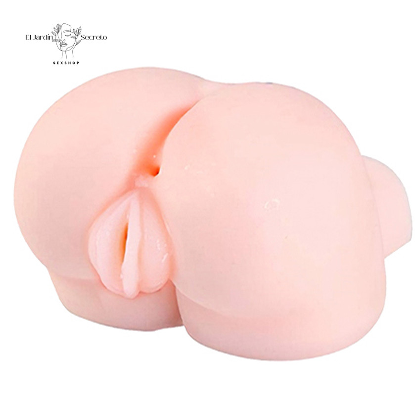 Masturbador para pene forma de nalgas mujer con vagina y ano