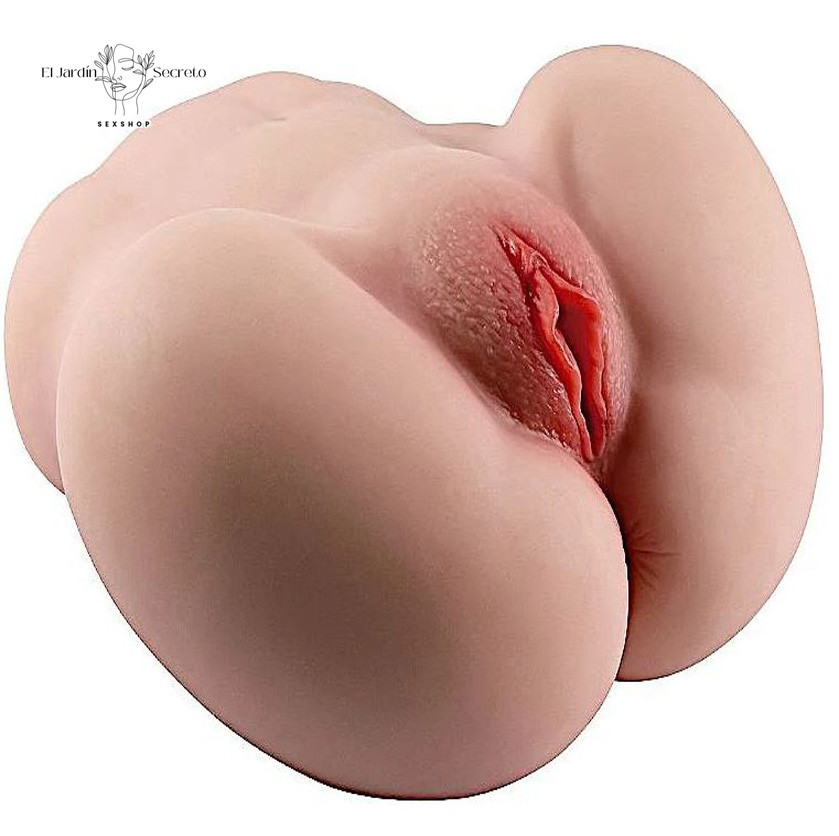 Masturbador para pene forma vagina y ano Creasy Vagina Soft 4 Masturbador para pene forma vagina y ano Creasy Vagina Soft