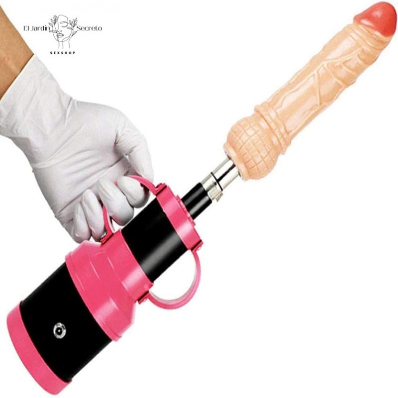 SexMachine Automatica Maquina Sexual Portátil con Dildo Realista