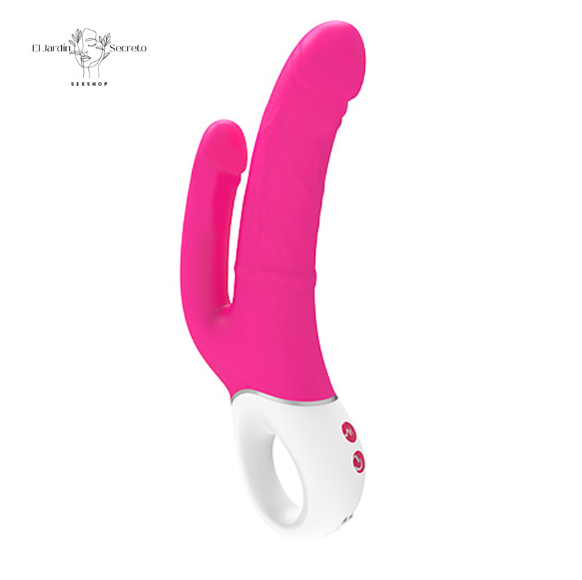 Vibrador Doble 23cm Sexo Punto G Clítoris y Anal Jakiro S-Hande 3 Vibrador Doble 23cm Sexo Punto G Clítoris y Anal Jakiro S-Hande