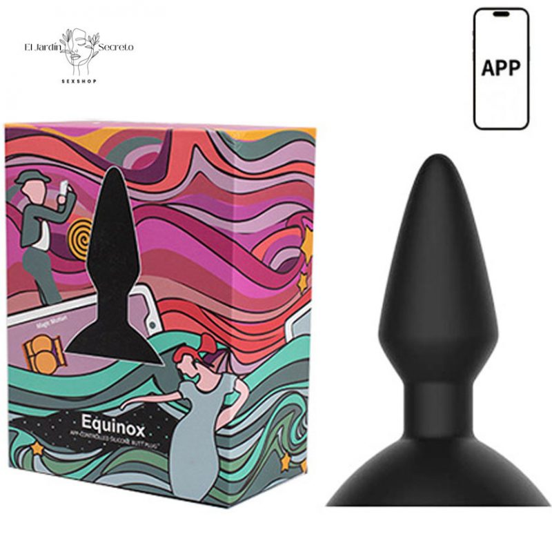 Plug Anal 10cm vibración controlado por APP Equinox Magic Motion