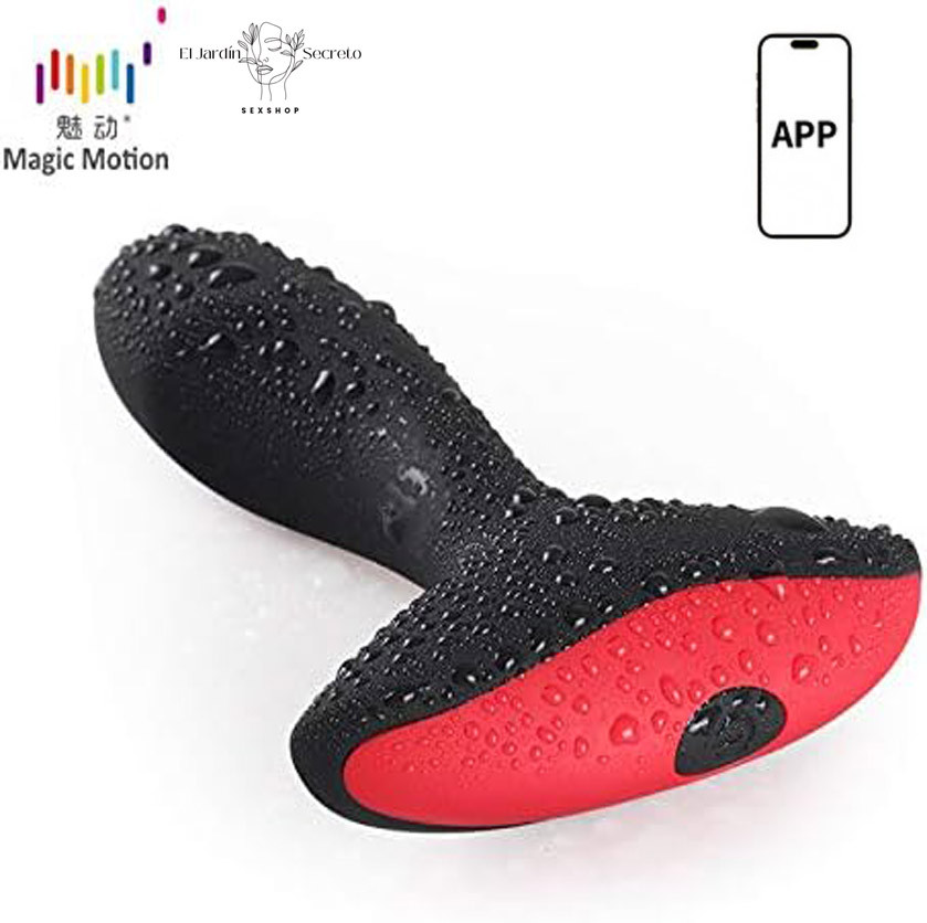 Plug Anal 13cm vibración controlado por APP Solstice Magic Motion 3 Plug Anal 13cm vibración controlado por APP Solstice Magic Motion