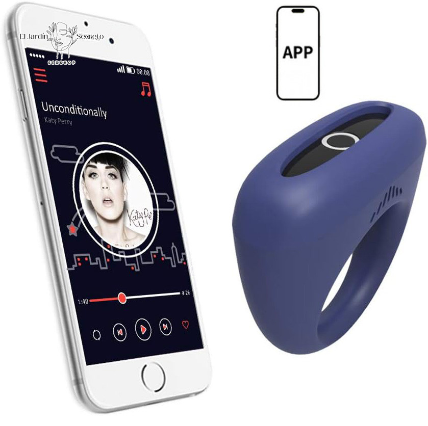 Anillo Para Pene con Vibrador APP Dante Magic Motion