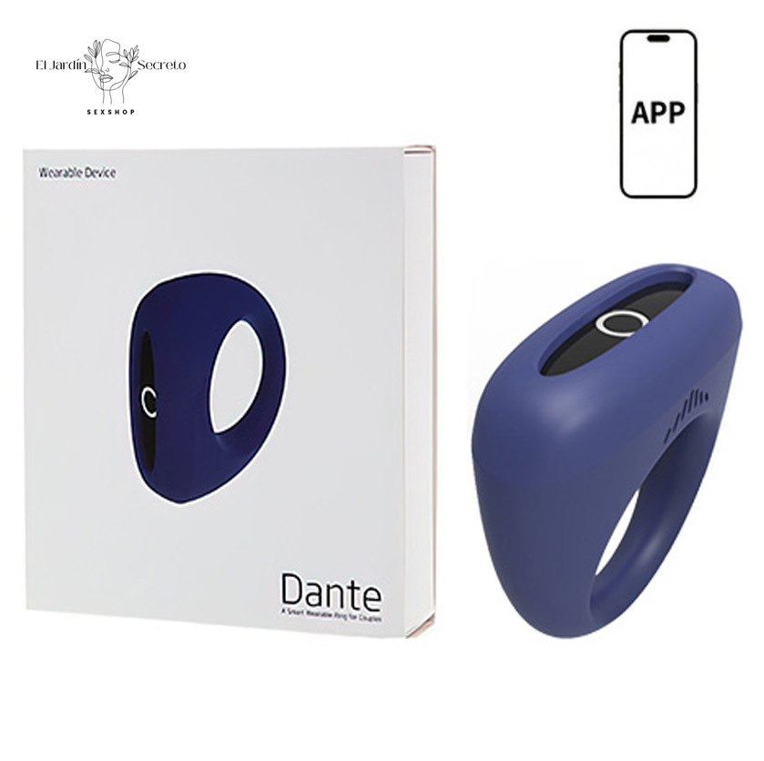 Anillo Para Pene con Vibrador APP Dante Magic Motion