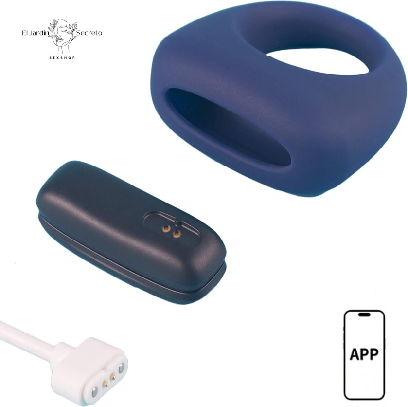 Anillo Para Pene con Vibrador APP Dante Magic Motion