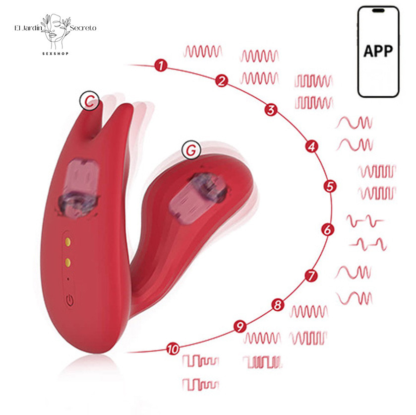 Vibrador Clítoris y Punto G con APP Umi Magic Motion 5 Vibrador Clítoris y Punto G con APP Umi Magic Motion