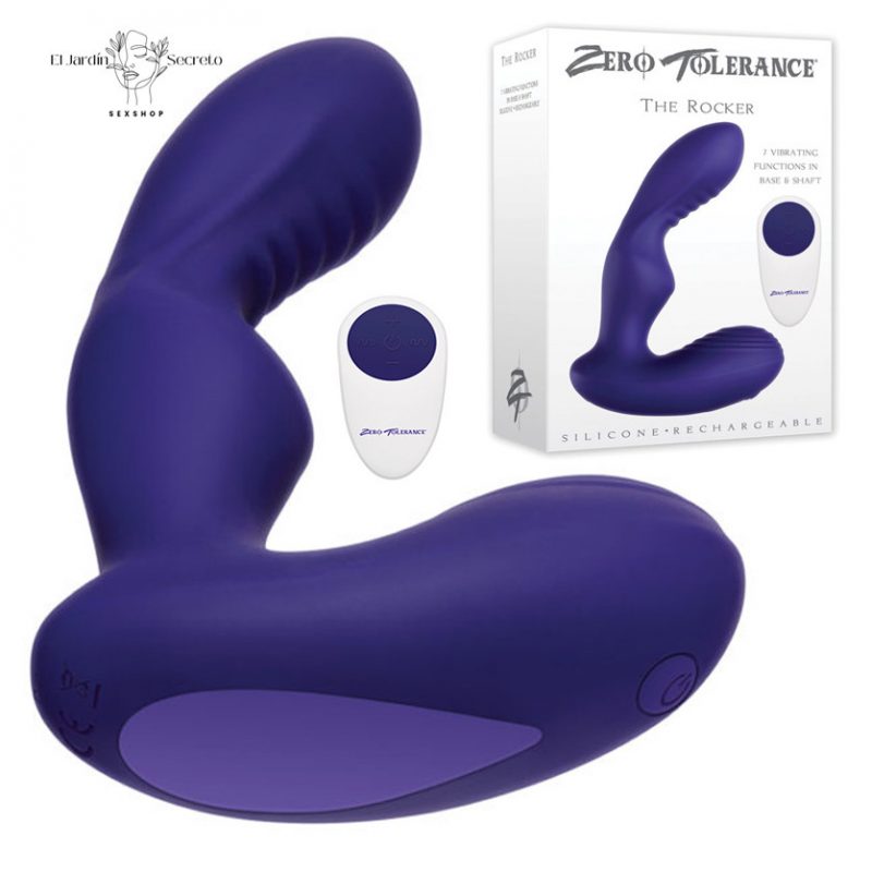 Vibrador Anal 13cm Próstata The Rocker Zero Tolerance