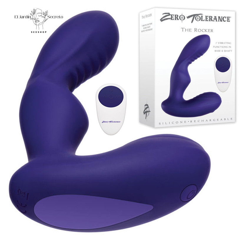 Vibrador Anal 13cm Próstata The Rocker Zero Tolerance 1 Vibrador Anal 13cm Próstata The Rocker Zero Tolerance