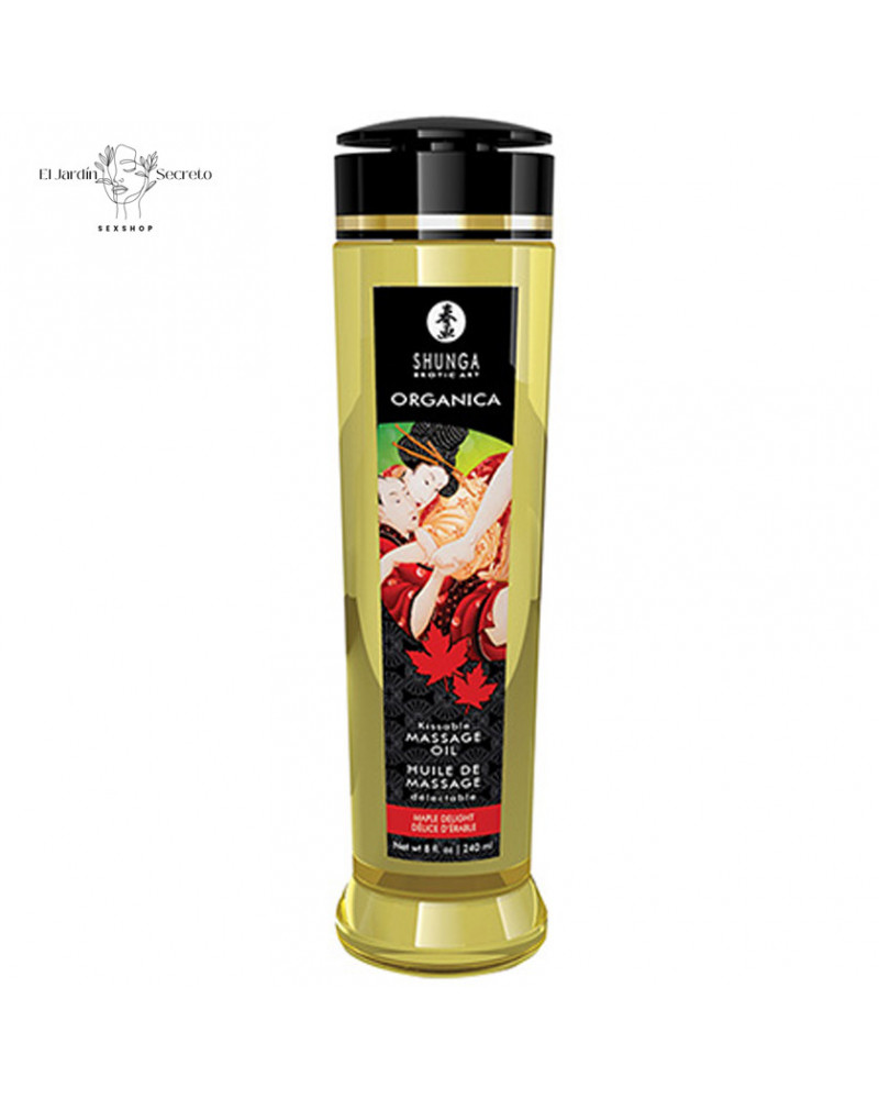 Aceite Masajes Organico Efecto Calor SHUNGA Oil Maple Delight 3 aceite masajes organico efecto calor shunga oil maple delight