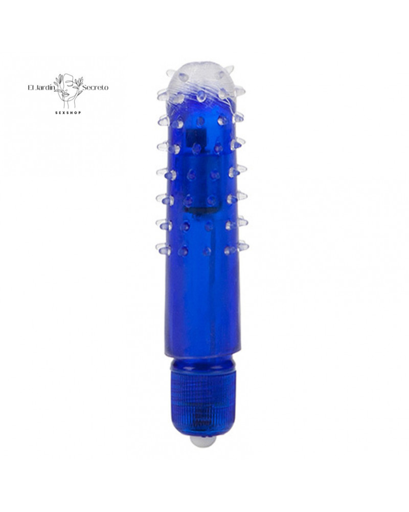 bala vibrador clitoris color azul travel blaster