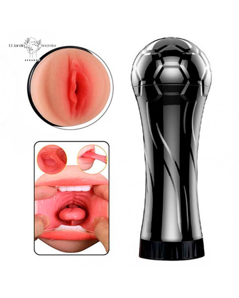 Copa Masturbador para pene forma Vagina y Boca Sexo Vaginal y Oral 4 copa masturbador para pene forma vagina y boca sexo vaginal y oral