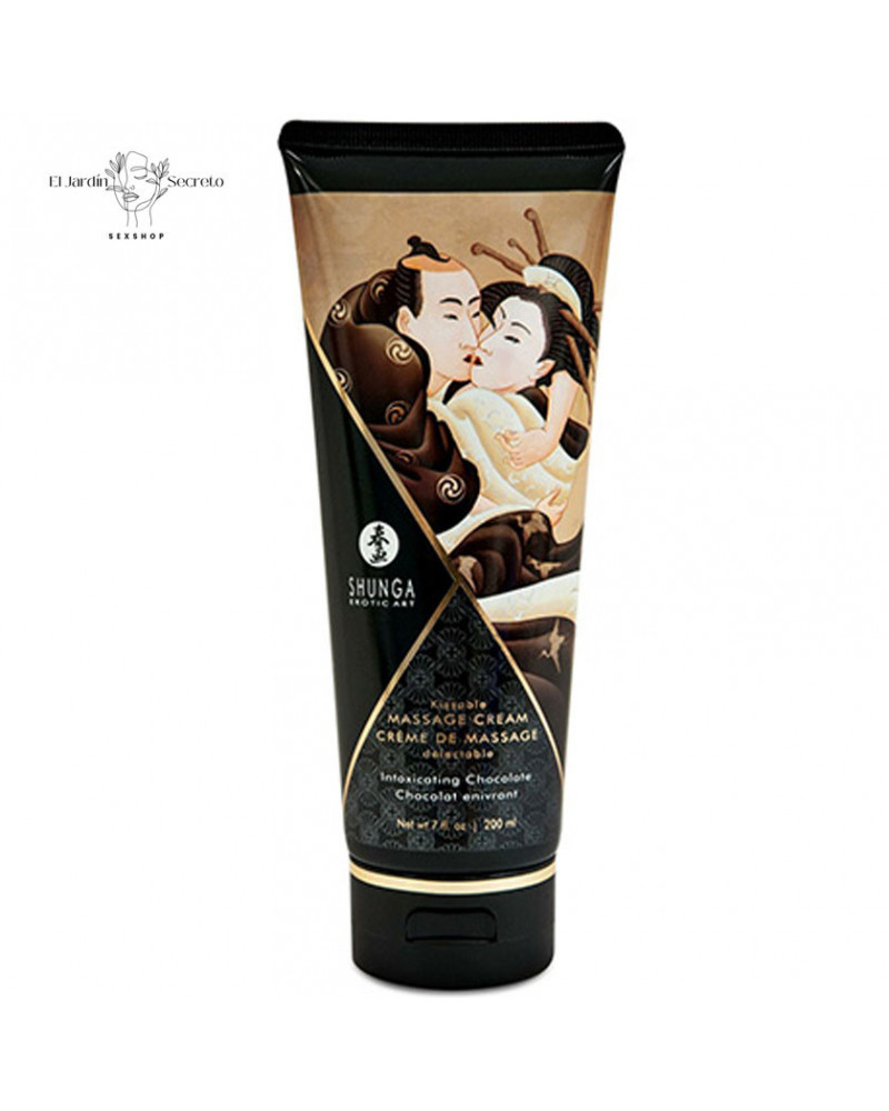 crema para masaje erotico sabor chocolate shunga cream