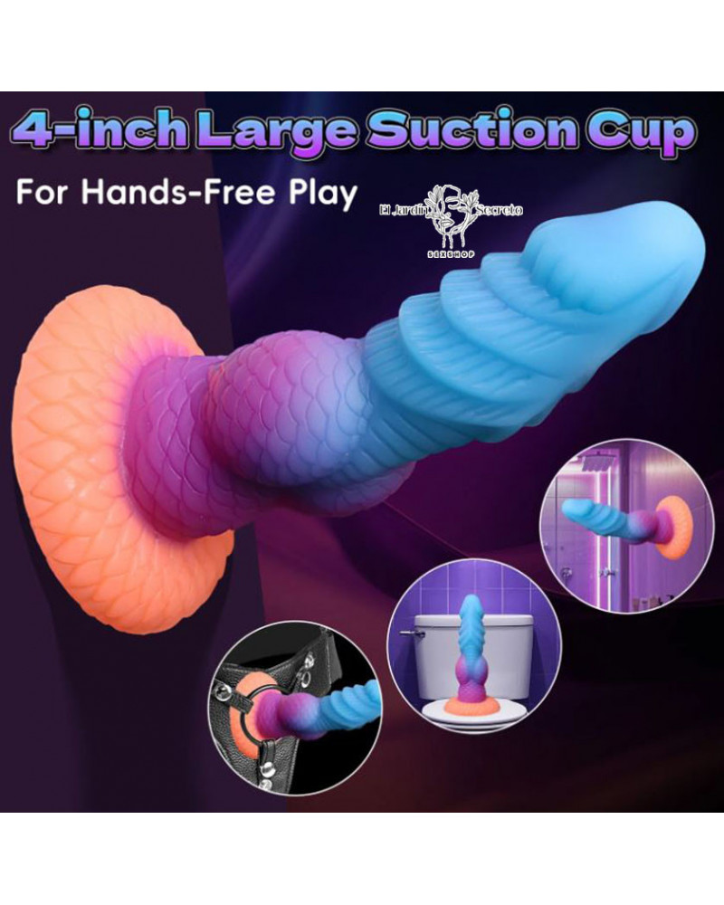 Dildo 21cm con eyaculación Dildo de Fantasía Anal vaginal Punto G 8 dildo 21cm con eyaculacion dildo de fantasia anal vaginal punto g