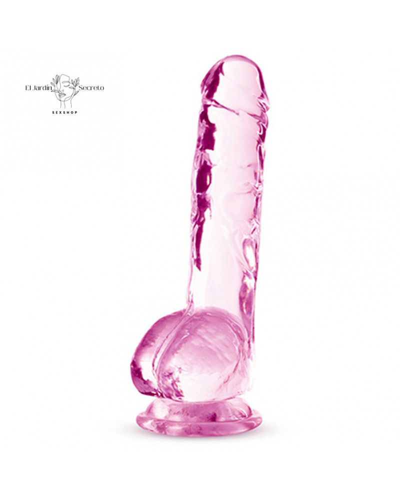 Dildo realista 20cm Sexo anal o vaginal Crystalline Rose Blush 5 dildo realista 20cm sexo anal o vaginal crystalline rose blush