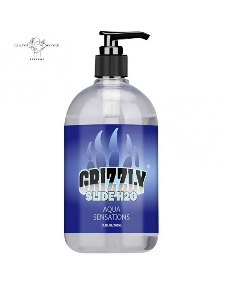 Grizzly Lubricant Slide H2O Lubricante Sexual 120ml Sexo Anal Vaginal 3 grizzly lubricant slide h2o lubricante sexual 120ml sexo anal vaginal