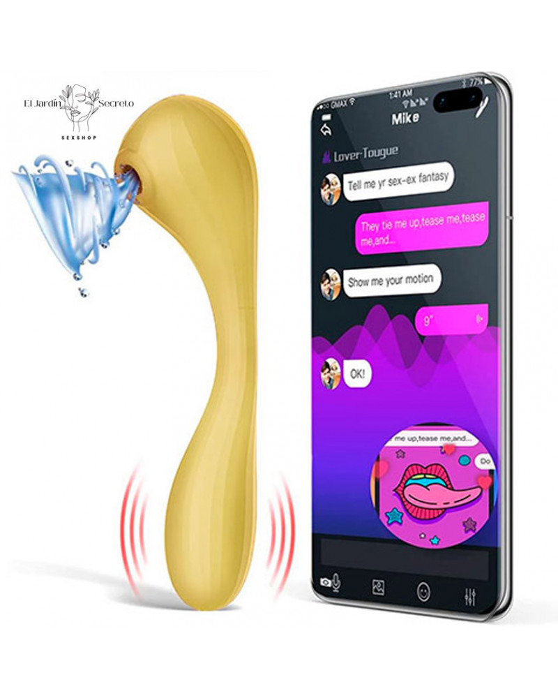 Succionador Clítoris Vibrador Punto G APP Bobi Magic Motion 7 succionador clitoris vibrador punto g app bobi magic motion