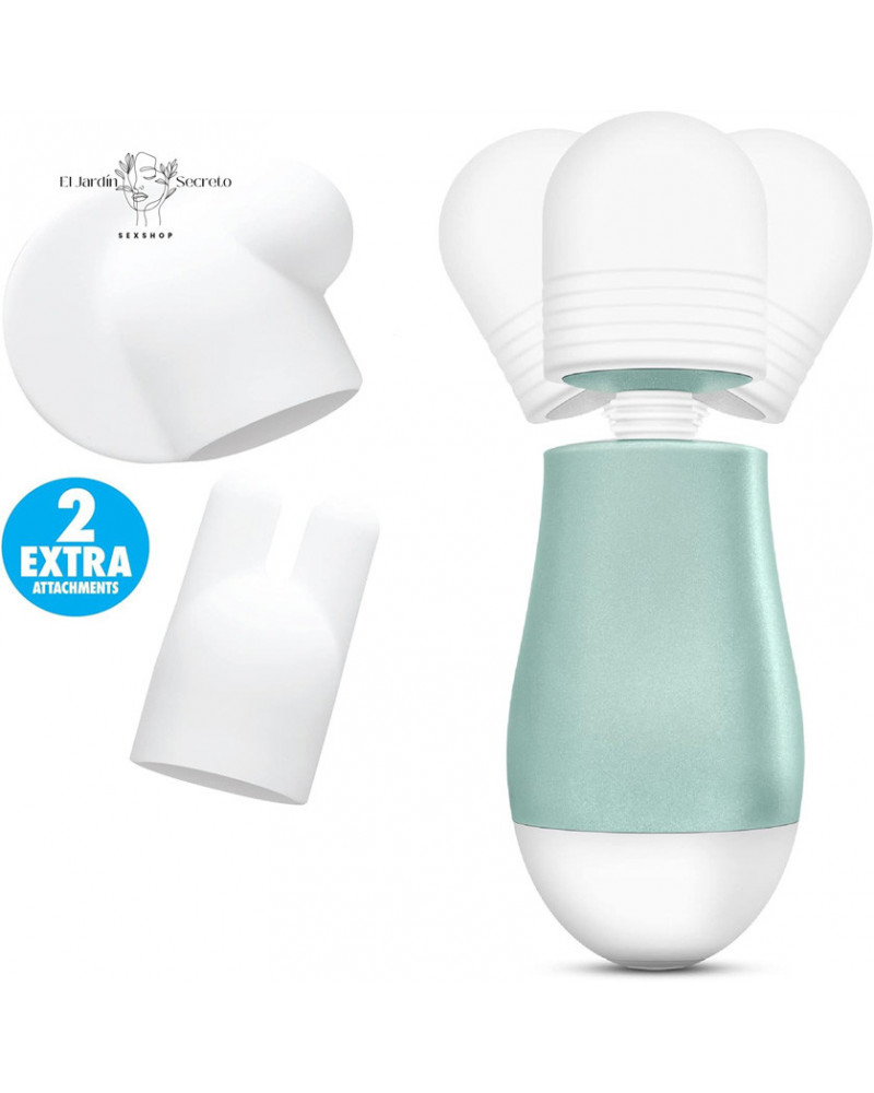 Vibrador 3 Cabezas para Clítoris y pezones Noje Fauna Sage Blush 8 vibrador 3 cabezas para clitoris y pezones noje fauna sage blush
