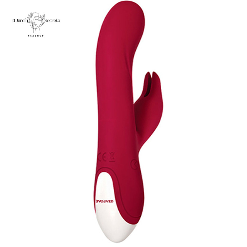 Vibrador 22cm Inflable Conejito Punto G y Clítoris Inflatable Bunny Evolved