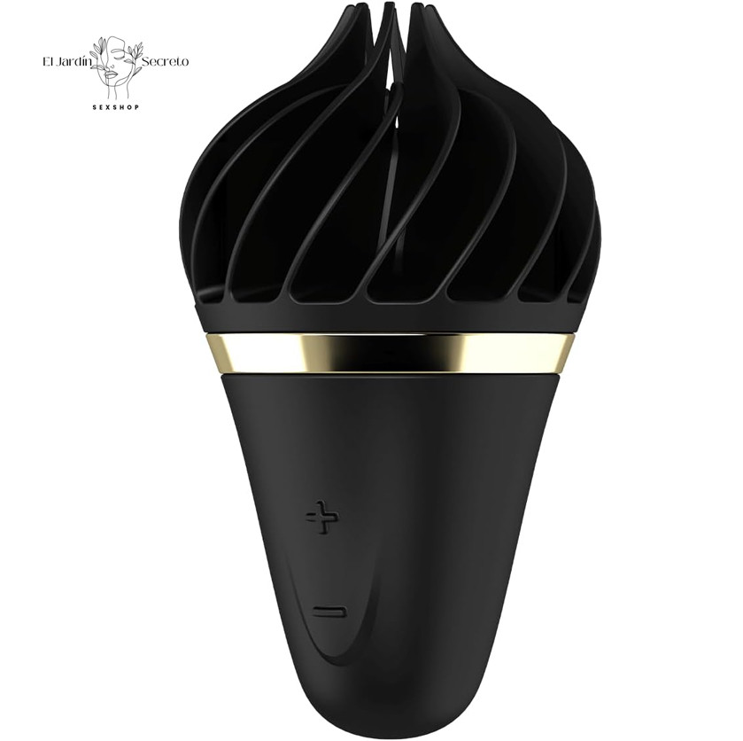 Vibrador Tipo Helado para Clítoris Sweet Temptation Black Satisfyer 3 Vibrador Tipo Helado para Clítoris Sweet Temptation Black Satisfyer