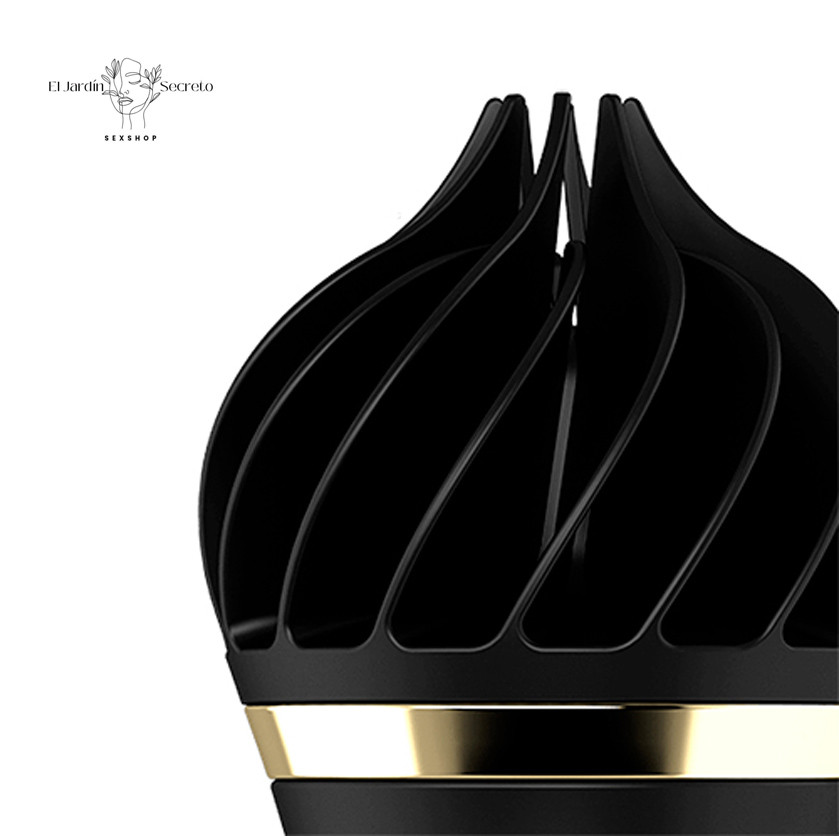 Vibrador Tipo Helado para Clítoris Sweet Temptation Black Satisfyer 5 Vibrador Tipo Helado para Clítoris Sweet Temptation Black Satisfyer