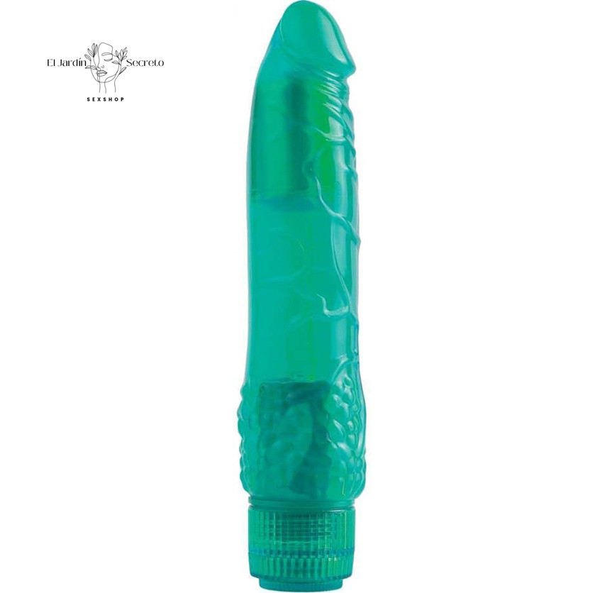 Vibrador 21cm realista para estimular tu punto G Turquoise Twinkler Pipedream