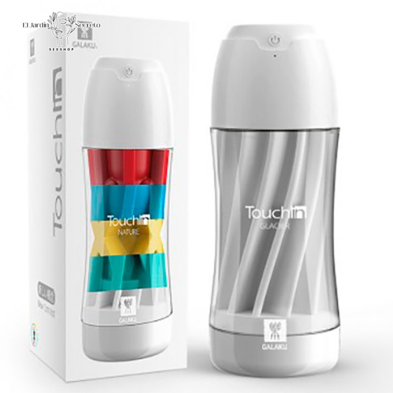 Masturbador Vibrador para pene Touch Glacier White Galaku