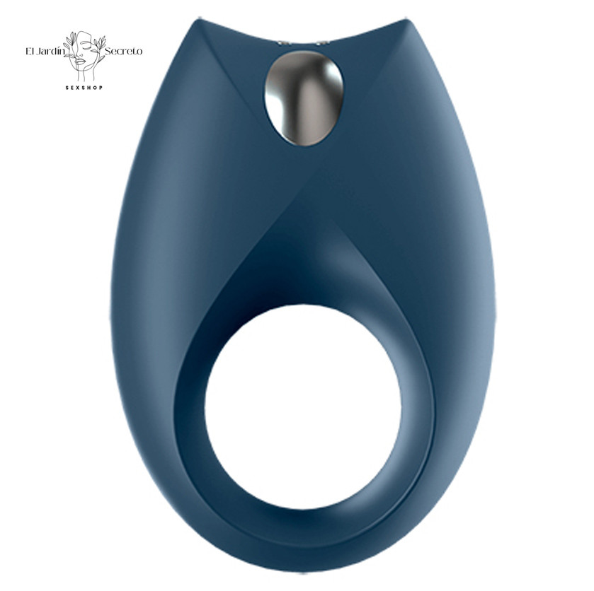 Anillo con Vibración Para Pene Royal One Blue Satisfyer 3 Anillo con Vibración Para Pene Royal One Blue Satisfyer