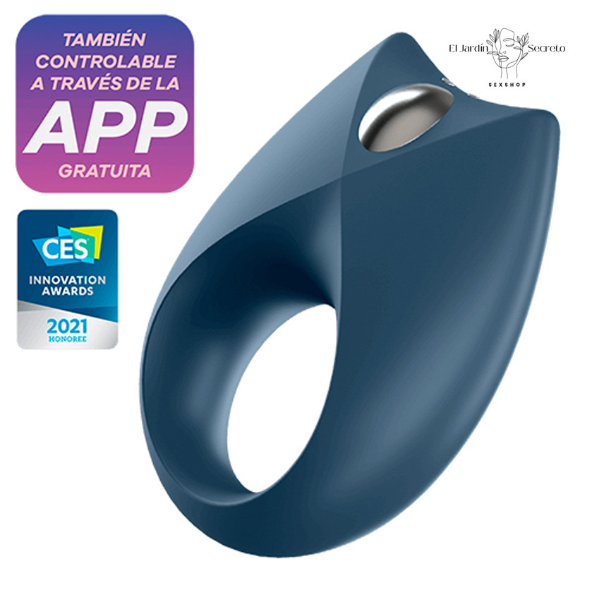 Anillo con Vibración Para Pene Royal One Blue Satisfyer 4 Anillo con Vibración Para Pene Royal One Blue Satisfyer