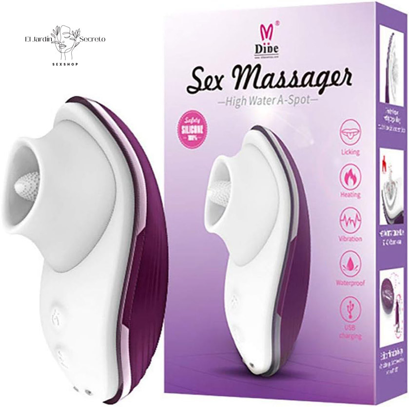 Succionador Vibrador para Clítoris Sexo Oral Lengua Stimulator Dibe 1 Succionador Vibrador para Clítoris Sexo Oral Lengua Stimulator Dibe