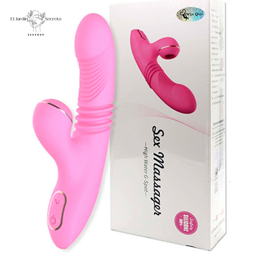 Vibrador Punto G y Succionador de Clítoris Retráctil Efecto Calor Olivia Dibe 1 Vibrador Punto G y Succionador de Clítoris Retráctil Efecto Calor Olivia Dibe