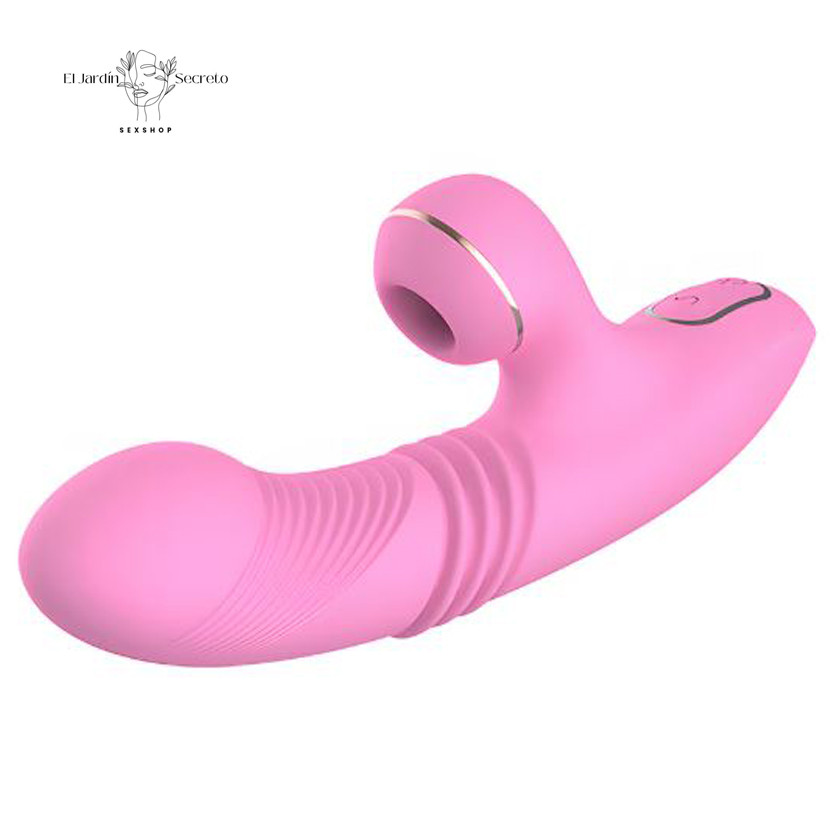 Vibrador Punto G y Succionador de Clítoris Retráctil Efecto Calor Olivia Dibe 6 Vibrador Punto G y Succionador de Clítoris Retráctil Efecto Calor Olivia Dibe