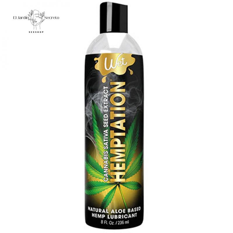 Lubricante con Cannabis sexo Oral Anal Vaginal Hemptation Lubricant Wet