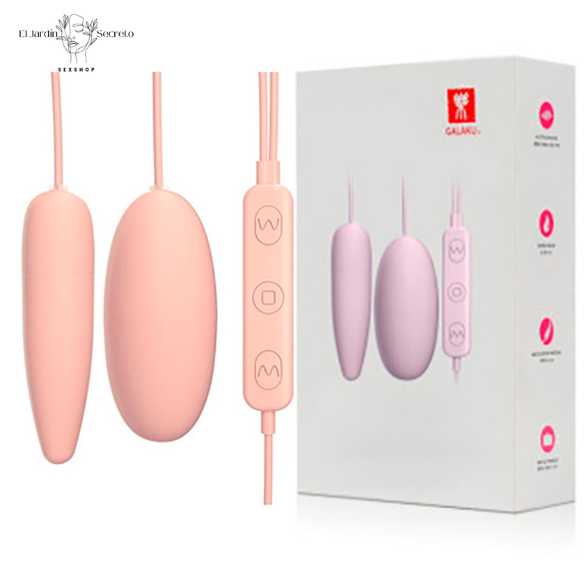 Doble Bala Vibrador Para clítoris Punto G Akali Cone Bullet Vibrator Galaku