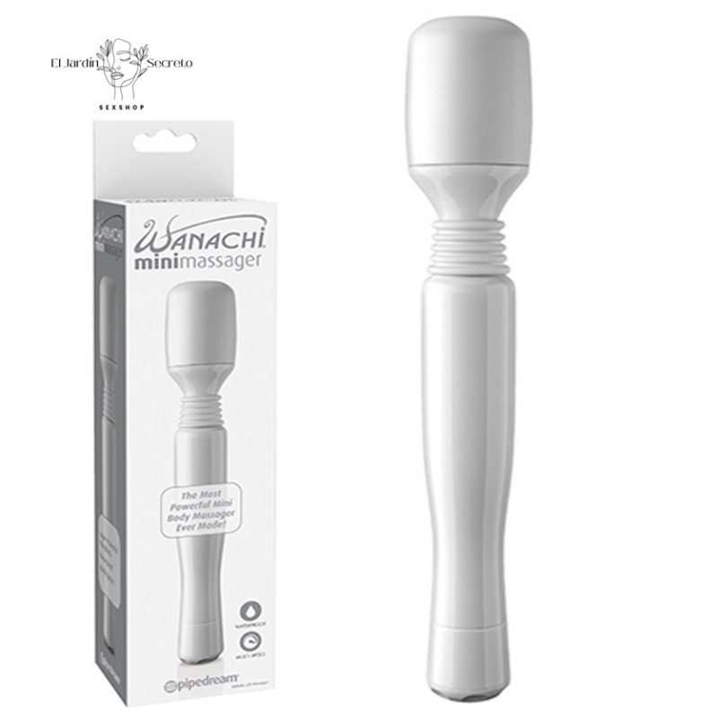 Wanachi 21cm Vibrador Flexible Clítoris Vagina White Pipedream