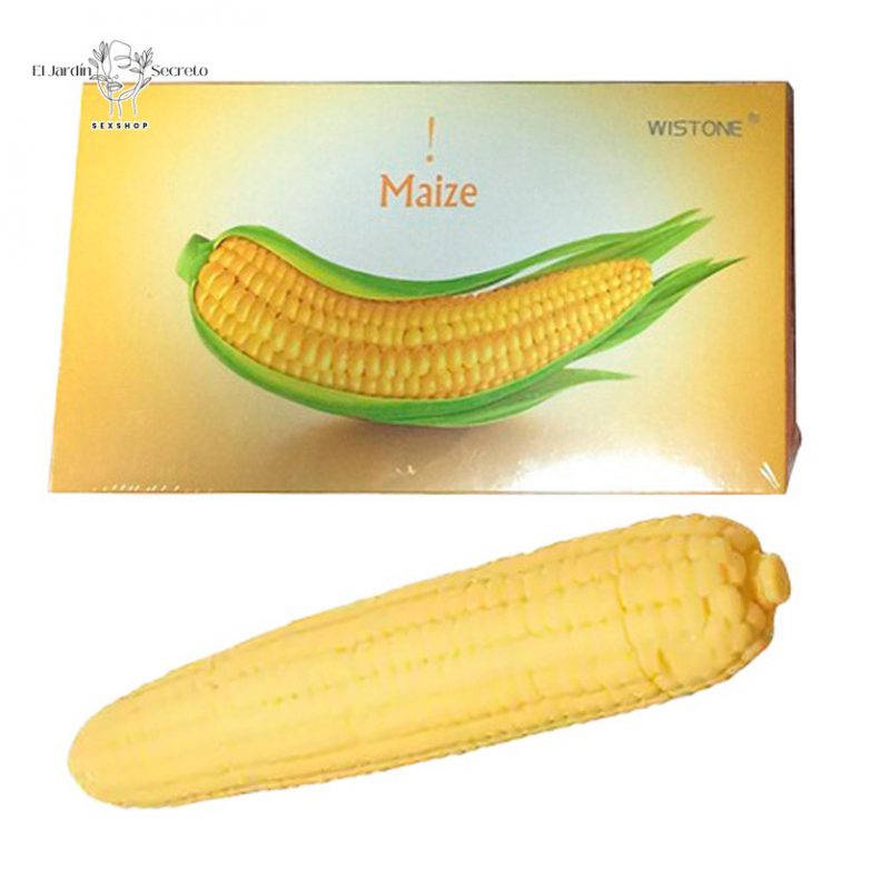 Vibrador Sexo Anal Vaginal 19cm Corn Vegetables Sexy Cucumber