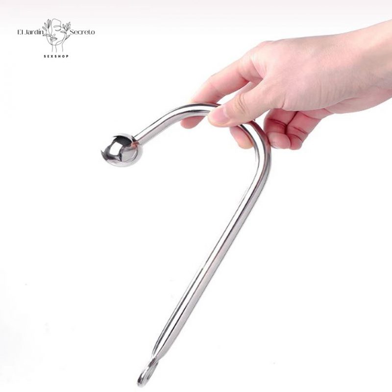 Gancho Metálico anal y vaginal Bola Metálica para Juegos Eróticos BDSM