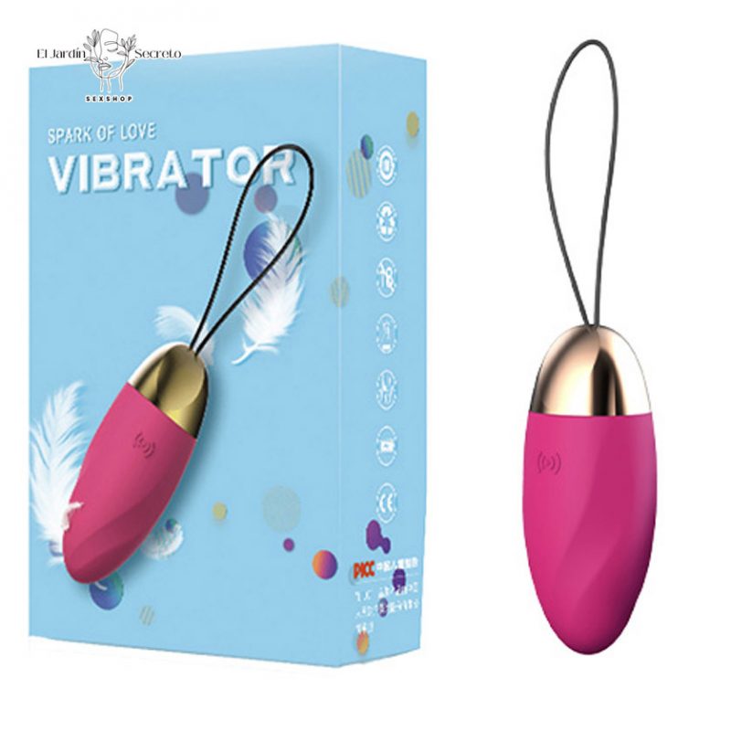 Bala 5cm con vibración estimulación de tu clítoris Kiss Red Lilo
