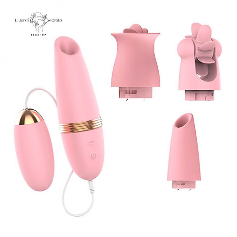 Huevo Vibrador para Clítoris con tres cabezas Sweetheart Lilo