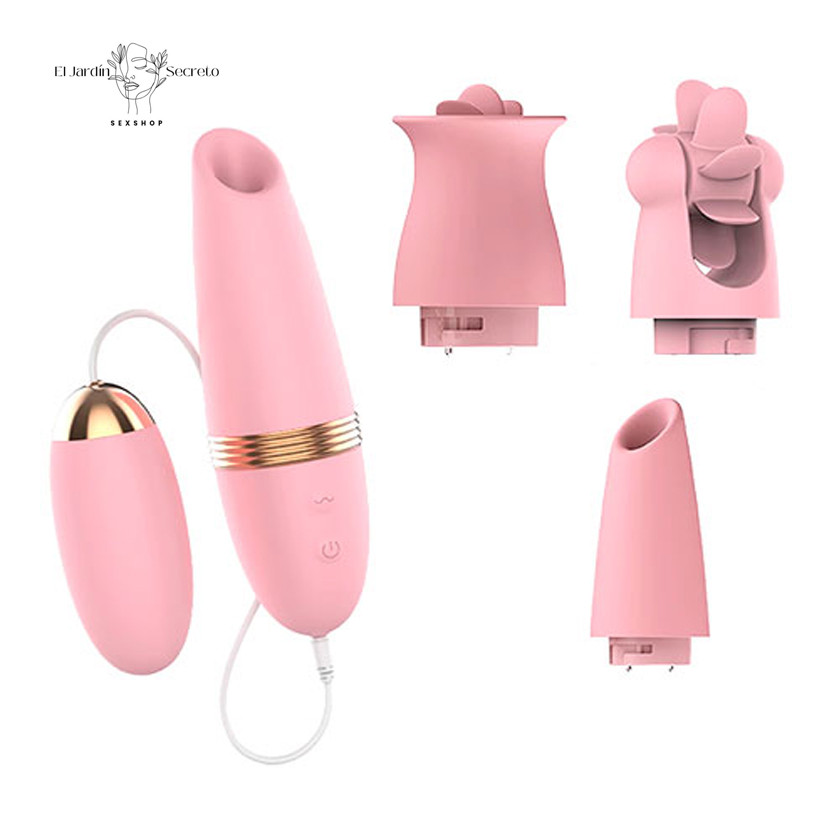 Huevo Vibrador para Clítoris con tres cabezas Sweetheart Lilo 1 Huevo Vibrador para Clítoris con tres cabezas Sweetheart Lilo