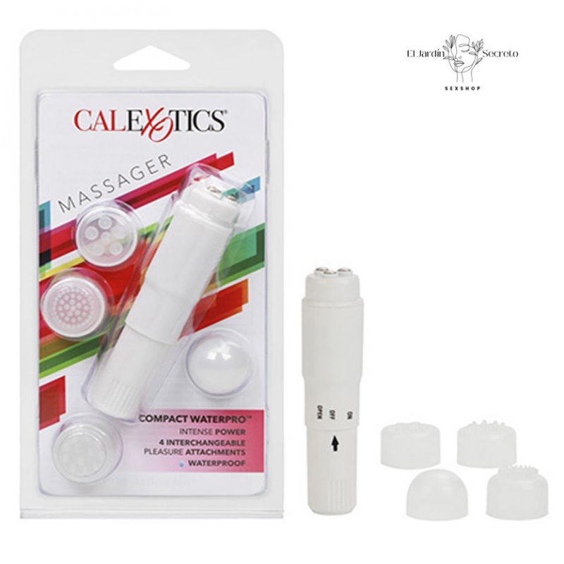 Vibrador 10cm clítoris Compact WaterPro White Calexotics