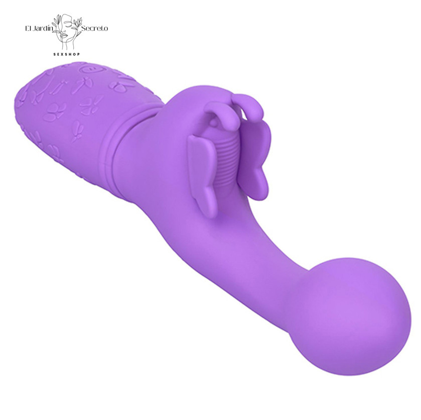 Vibrador Morado Butterfly Kiss Punto G Clitoris Alas Vibradoras y Alta Potencia 6 Vibrador Morado Butterfly Kiss Punto G Clitoris Alas Vibradoras y Alta Potencia
