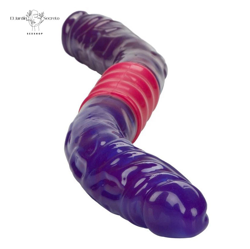 Vibrador 38cm Dual Vibrating Flexi-Dong Vaginal Anal Doble Motores Dual 4 Vibrador 38cm Dual Vibrating Flexi-Dong Vaginal Anal Doble Motores Dual