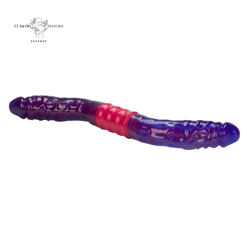 Vibrador 38cm Dual Vibrating Flexi-Dong Vaginal Anal Doble Motores Dual 5 Vibrador 38cm Dual Vibrating Flexi-Dong Vaginal Anal Doble Motores Dual