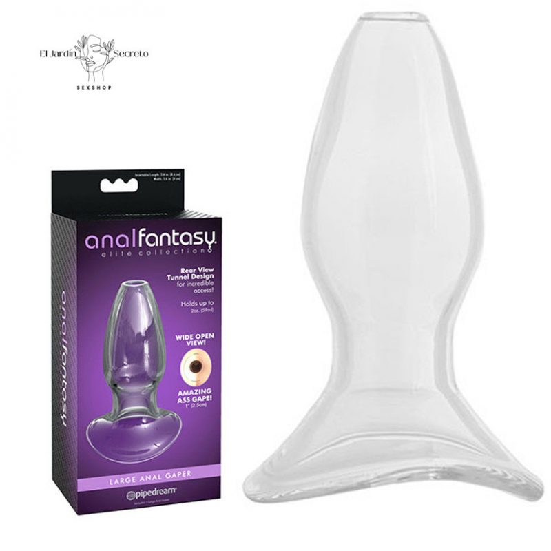 Plug Anal 12cm Plug anal de cristal large anal gaper pipedream
