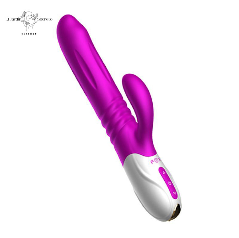 Vibrador FOX T2 con Expansión, Empuje y Estimulación Clitorial 3 Vibrador FOX T2 con Expansión, Empuje y Estimulación Clitorial
