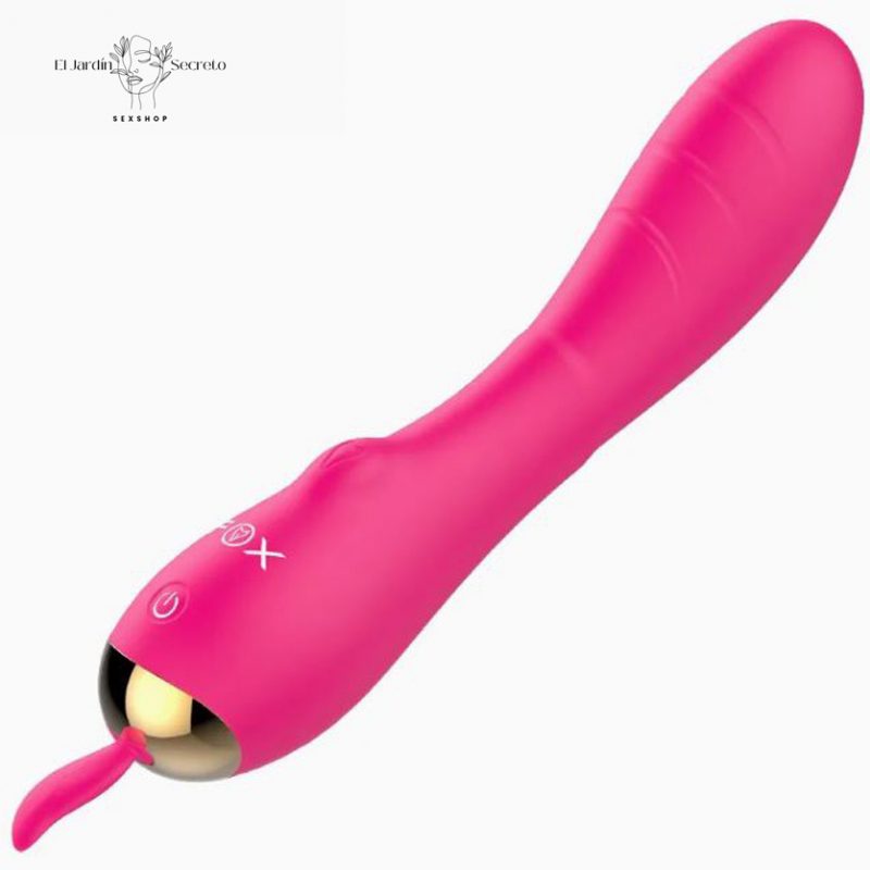Vibrador 20cm Recargable USB de silicón Punto G y Clitoris Mary Fox